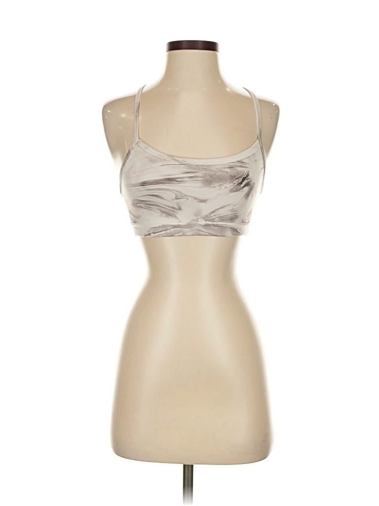 Pre-owned Gap Fit Tank Top Tan Strapless Neckline Tops In Brown