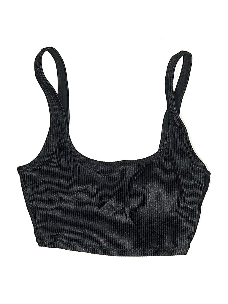 Aerie Swimsuit Top Black Swimwear In Black