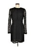 Reiss 100% Polyester Black Cocktail Dress Size 8 - photo 1