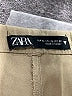 Zara Solid Green Tan Casual Pants Size XL - photo 6