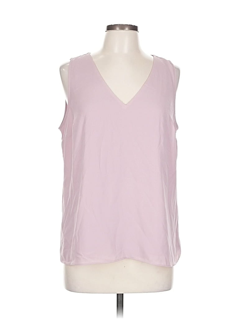 Pre-owned Nine West Sleeveless Blouse In Pink