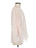 Calvin Klein 100% Polyester Ivory 3/4 Sleeve Blouse Size M - photo 4