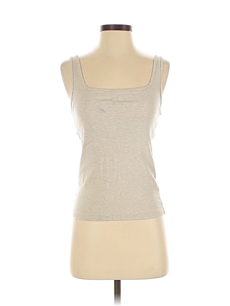 Click to view more detailed imagery on our partner's website Pre-owned Jcrew Tank Top Silver Tops