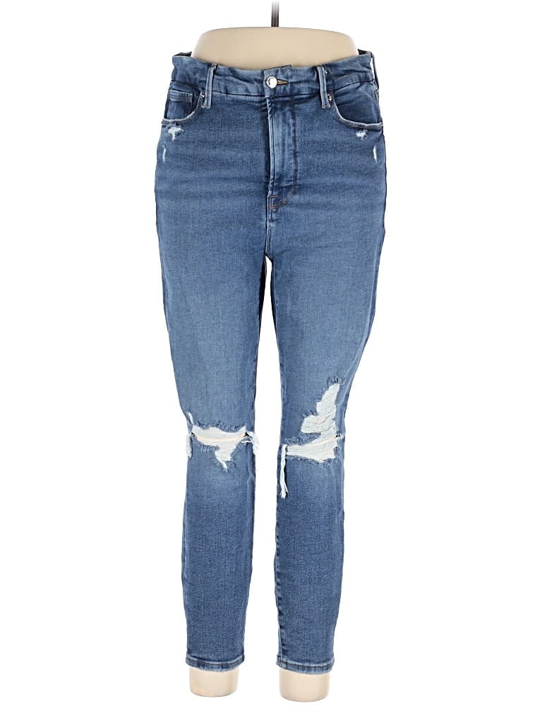 Pre-owned Good American Jeans In Blue