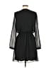 Express 100% Polyester Solid Black Cocktail Dress Size M - photo 2
