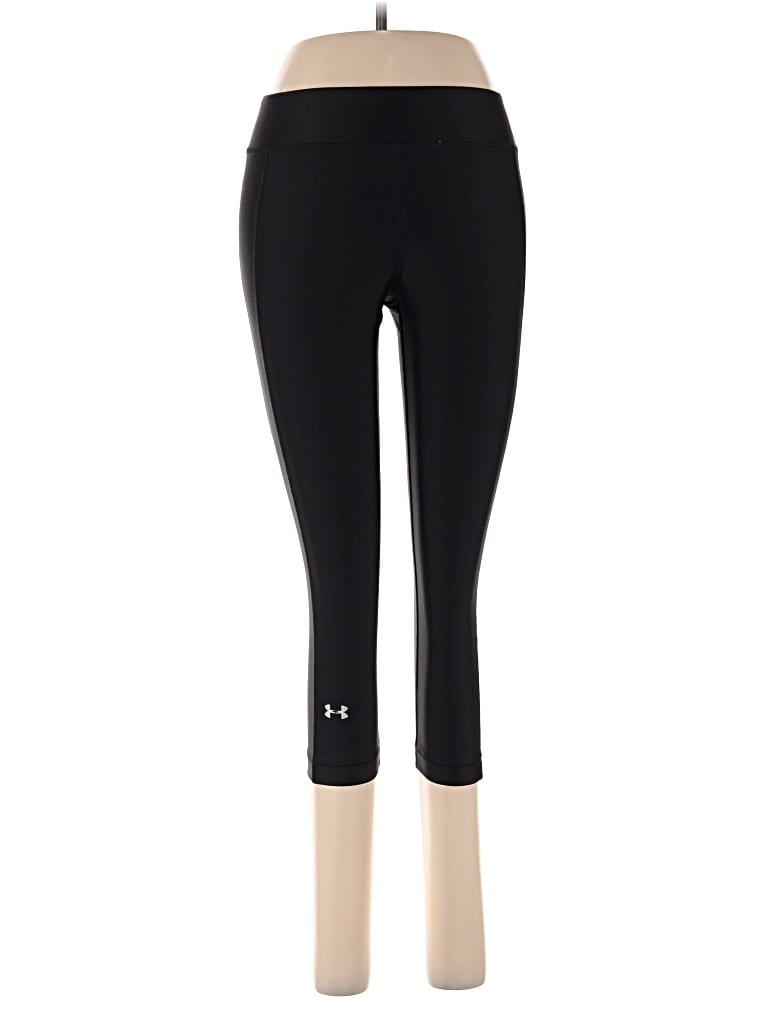 Pre-owned Under Armour Active Pants In Black