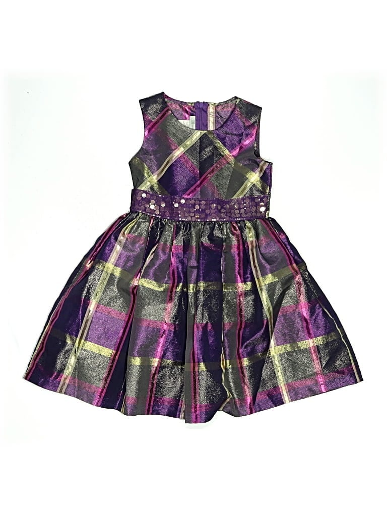 Pre-owned Bonnie Jean Kids' Dress In Purple