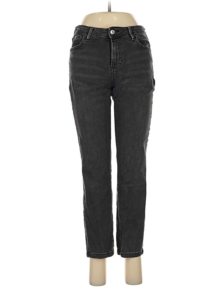Pre-owned Mng Jeans In Black