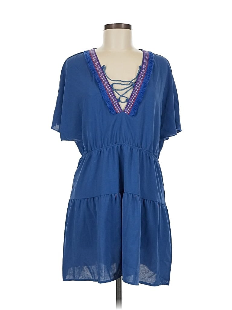 Pre-owned Blooming Jelly Casual Dress In Blue