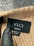 VICI Solid Tan Pullover Sweater Size S - photo 7