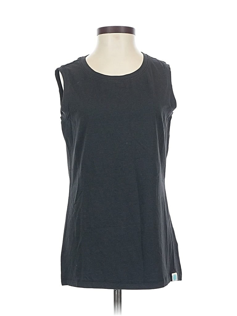 Pre-owned Coolibar Sleeveless T-shirt In Gray