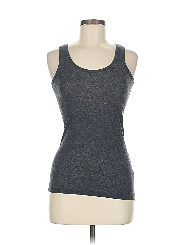 ALTERNATIVE EARTH Pre-owned Tank Top Gray Halter Neckline Tops