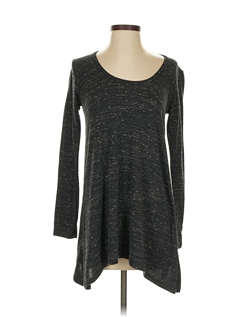 Pre-owned Go Couture Casual Dress In Gray