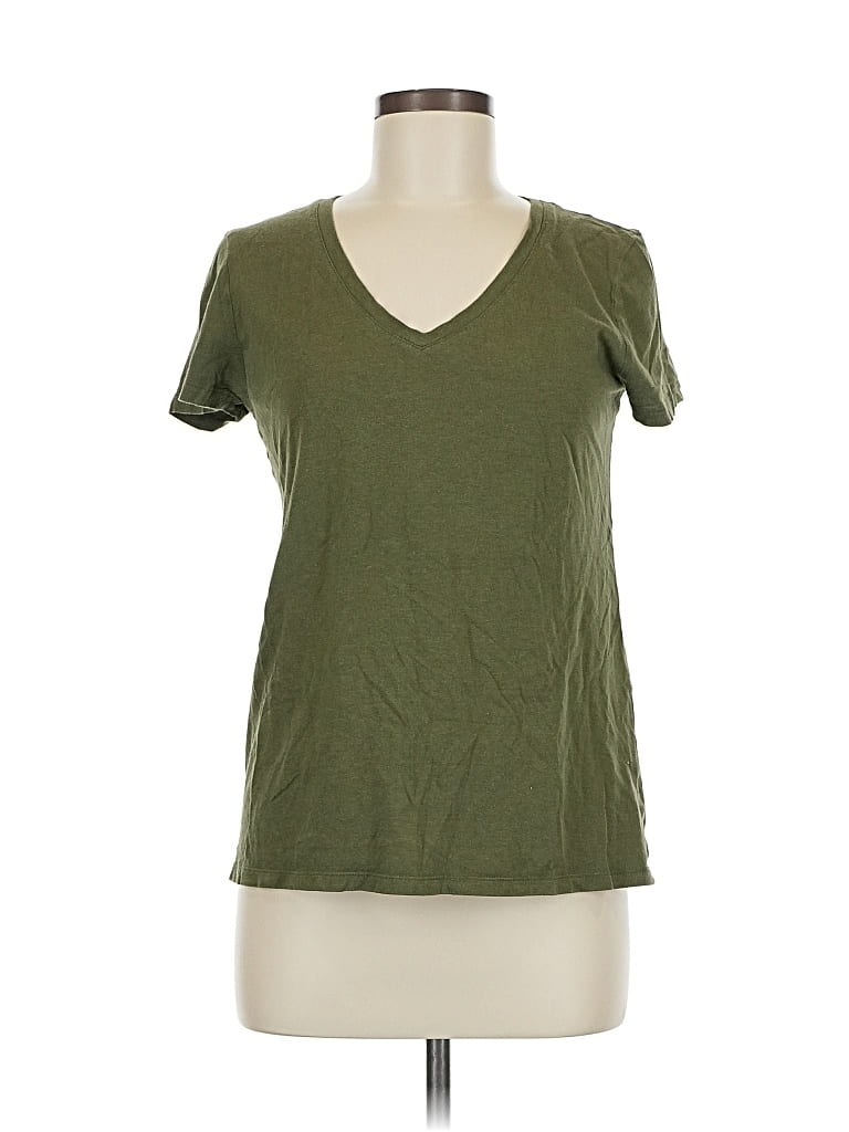 Pre-owned Gap Short Sleeve T-shirt In Green