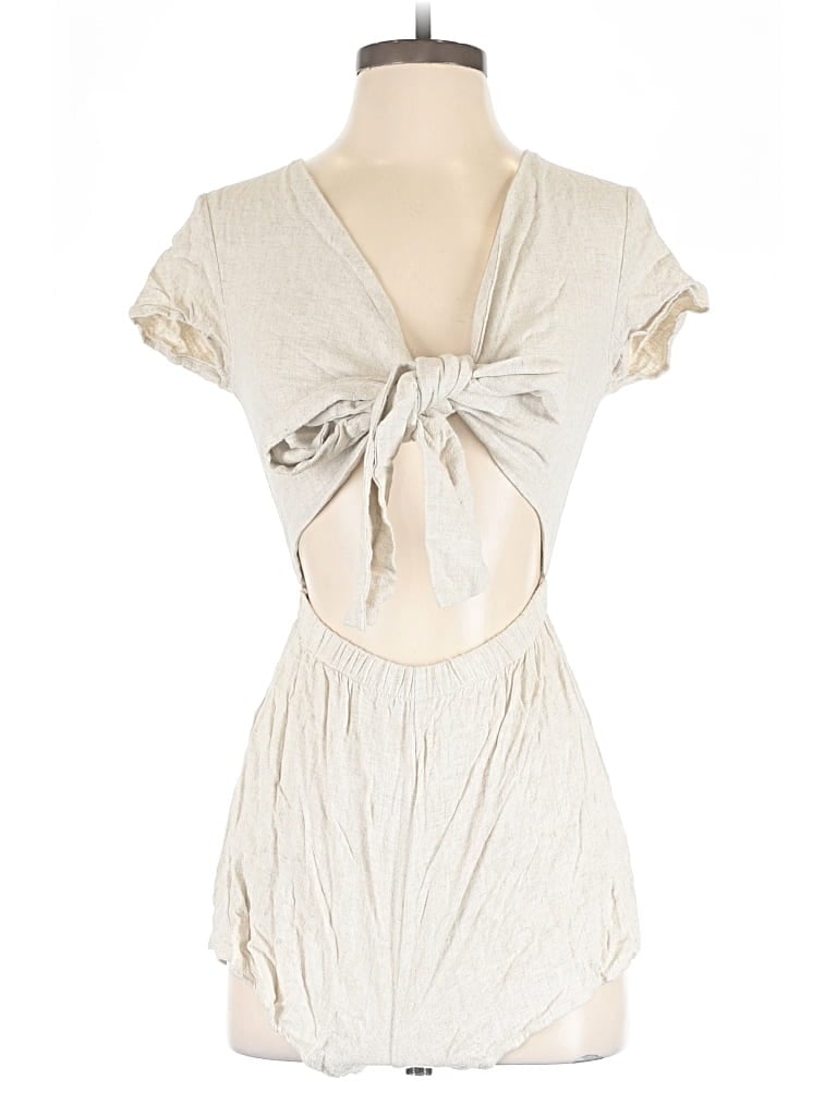 Pre-owned Princess Polly Romper In White