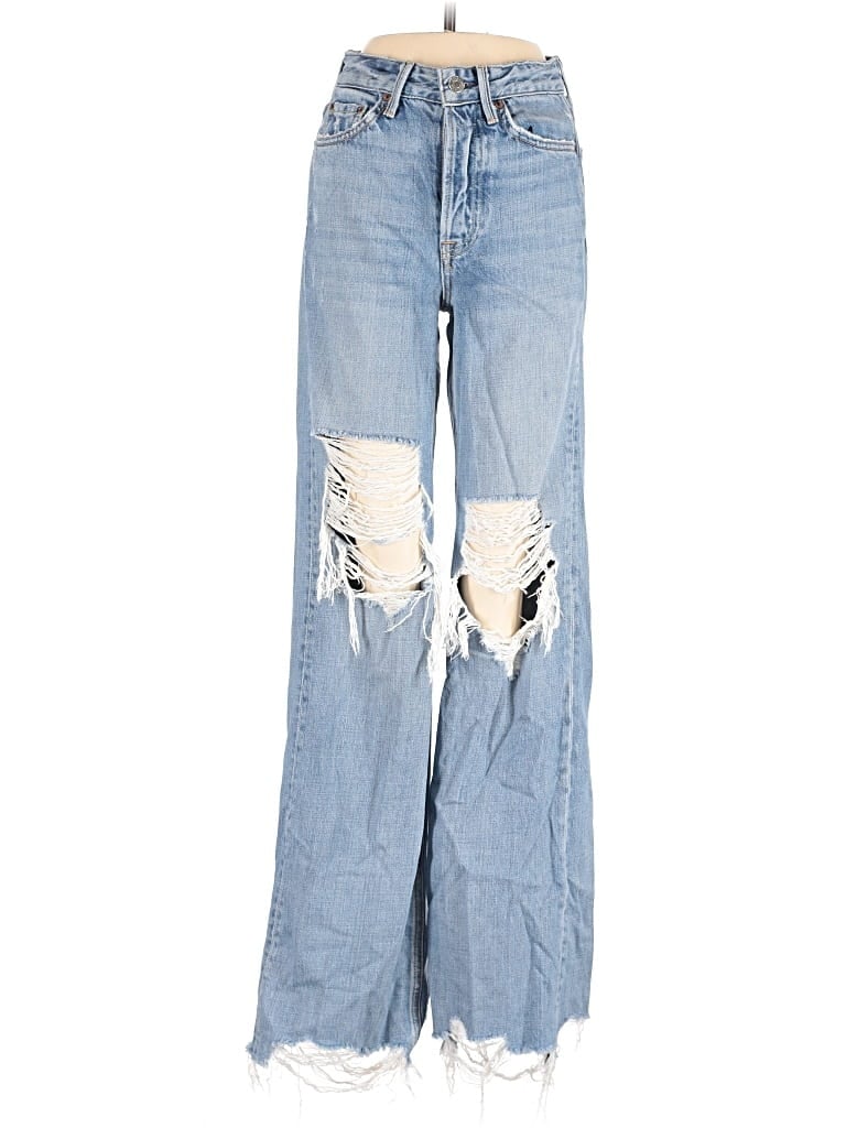 Pre-owned Grlfrnd Jeans In Blue