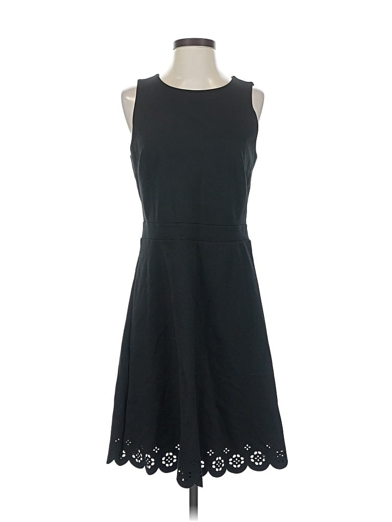 Pre-owned Ann Taylor Loft Casual Dress In Black