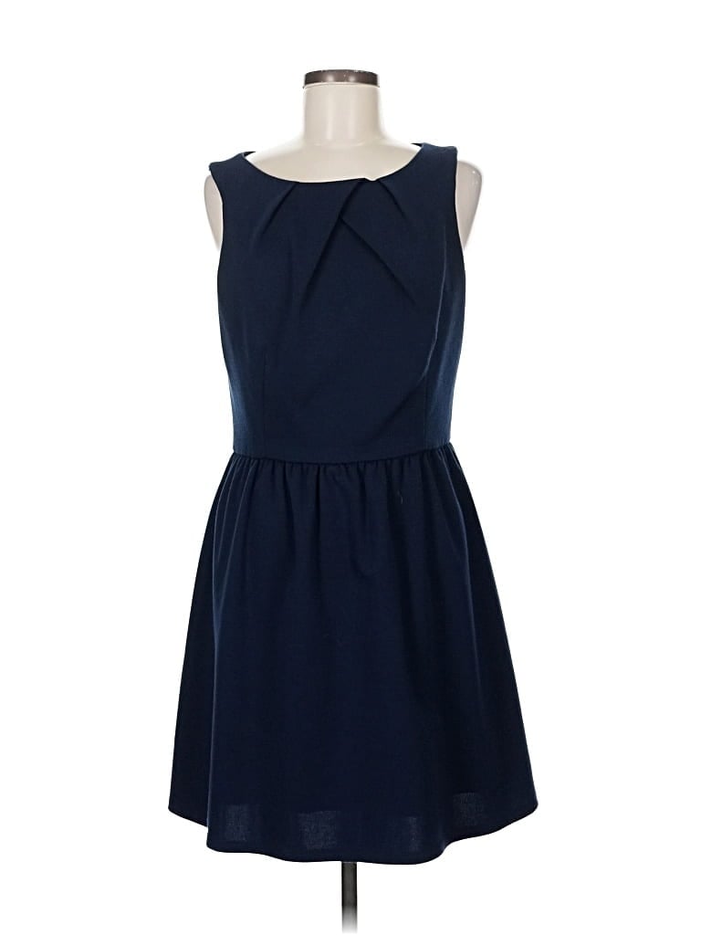 Pre-owned Ava & Aiden Casual Dress In Blue
