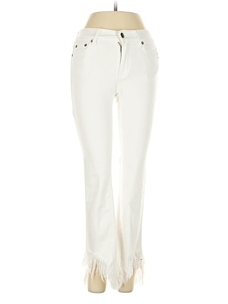 Pre-owned Pistola Jeans In White