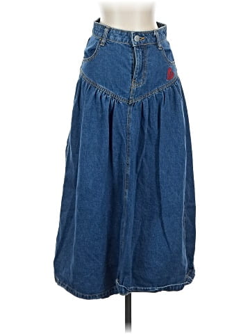 Kimchi Blue Denim Skirt (view 1)