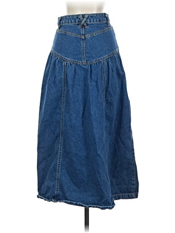 Kimchi Blue Denim Skirt (view 2)
