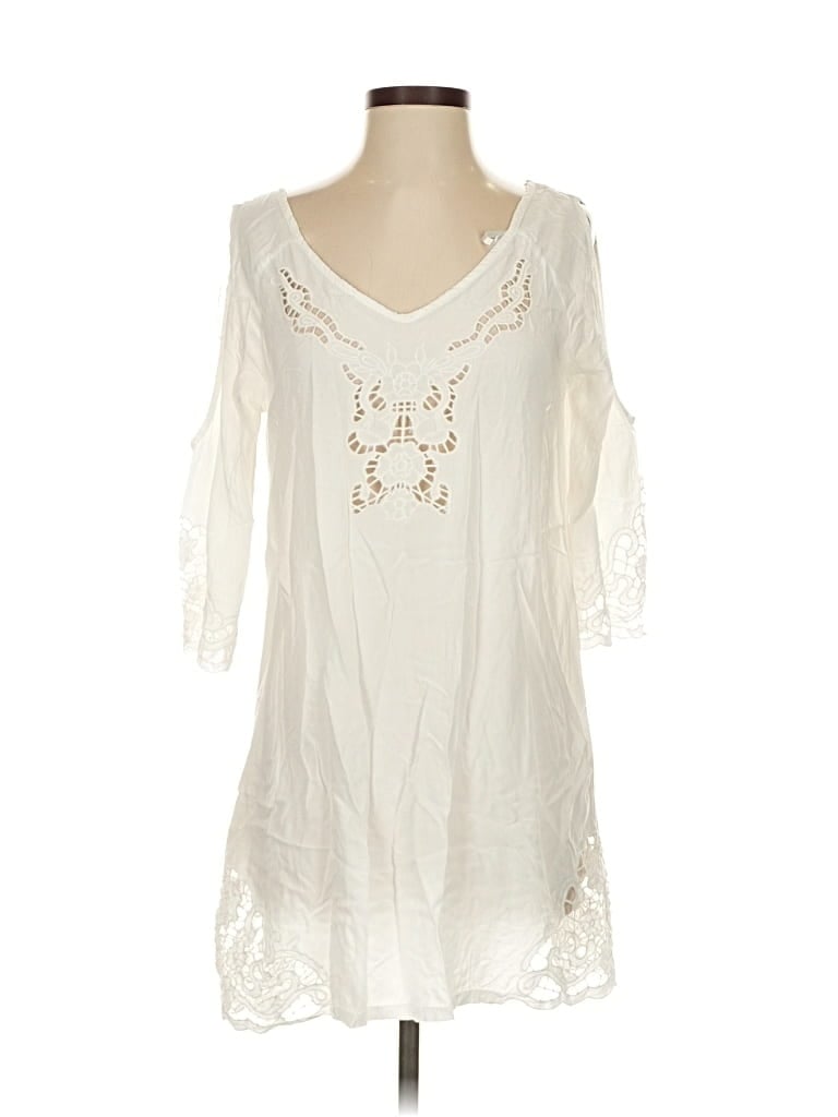 BLUE ISLAND Pre-owned Casual Dress In White