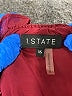 1.State 100% Polyester Burgundy Short Sleeve Blouse Size XS - photo 7