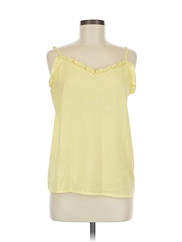 Pre-owned 41hawthorn Sleeveless Blouse In Yellow