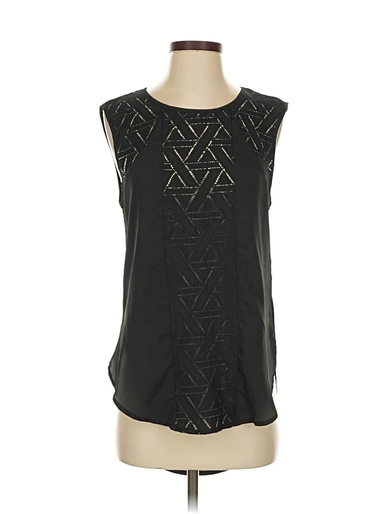 BANANA REPUBLIC Pre-owned Sleeveless Blouse In Black