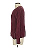 Knitted & Knotted Burgundy Pullover Sweater Size S (estimated) - photo 5