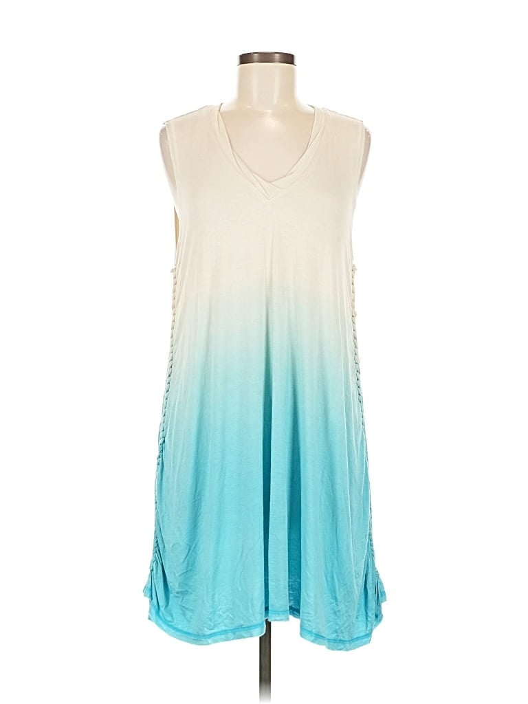 Pre-owned Kori America Casual Dress In Blue