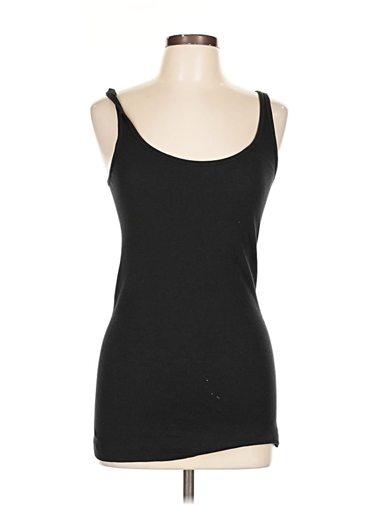 Pre-owned Vince Sleeveless Top Black Sweetheart Neckline Tops
