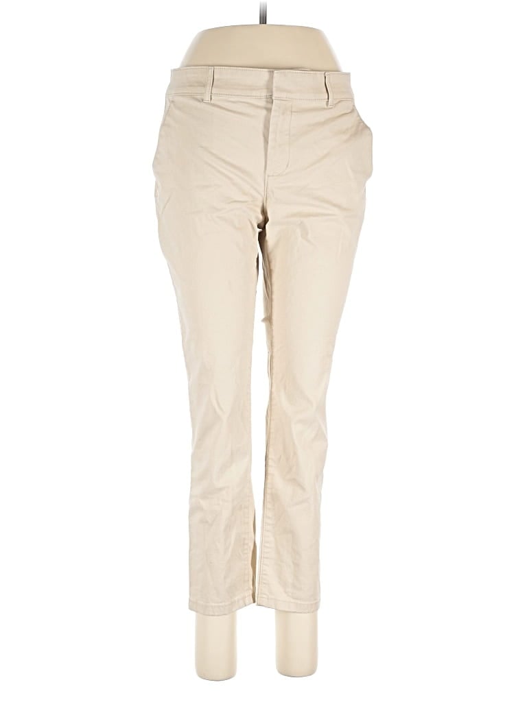 Pre-owned Ann Taylor Loft Khaki Pant In Brown