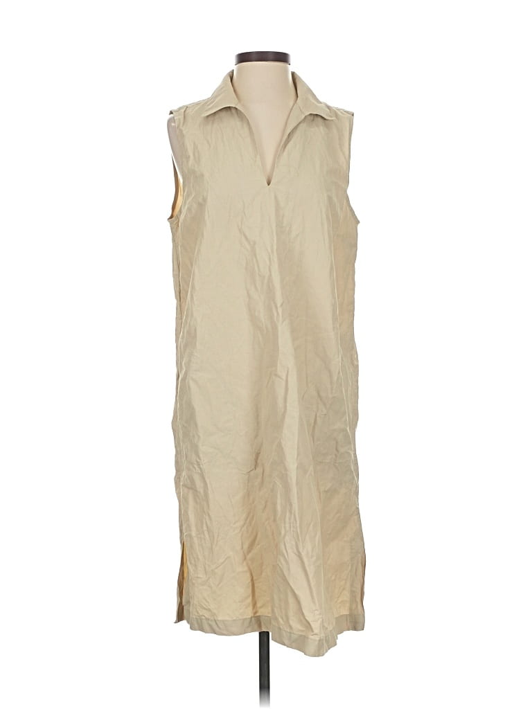 Pre-owned Kal Rieman Casual Dress In Brown