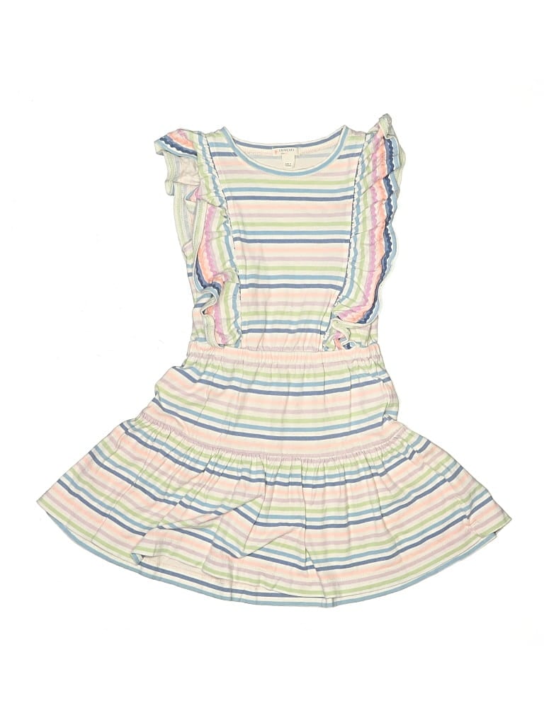 Pre-owned Crewcuts Kids' Dress In White