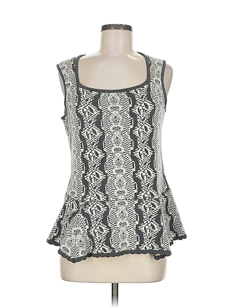 CABI Pre-owned Sweater Vest In Gray