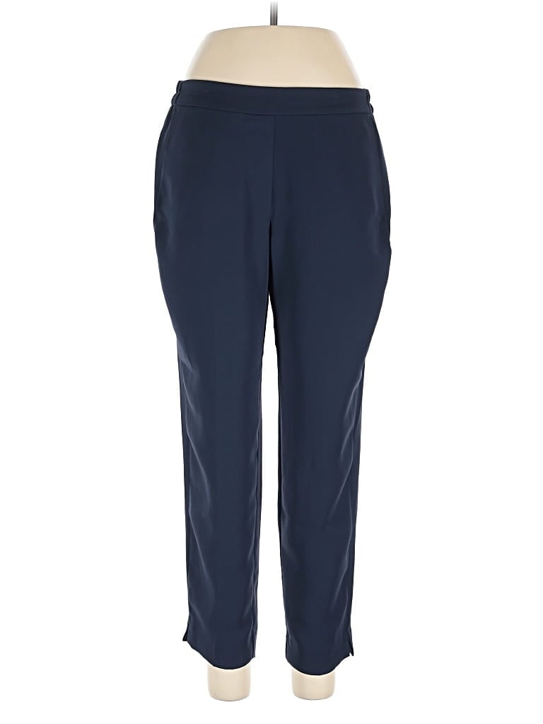 Pre-owned J.crew Factory Store Active Pants In Blue