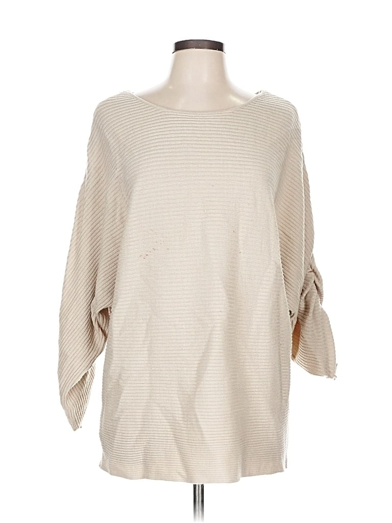 Pre-owned A.n.a. A New Approach Poncho In Brown
