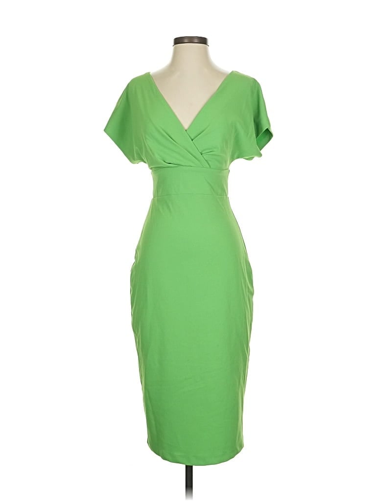 Pre-owned Alexia Admor Cocktail Dress In Green