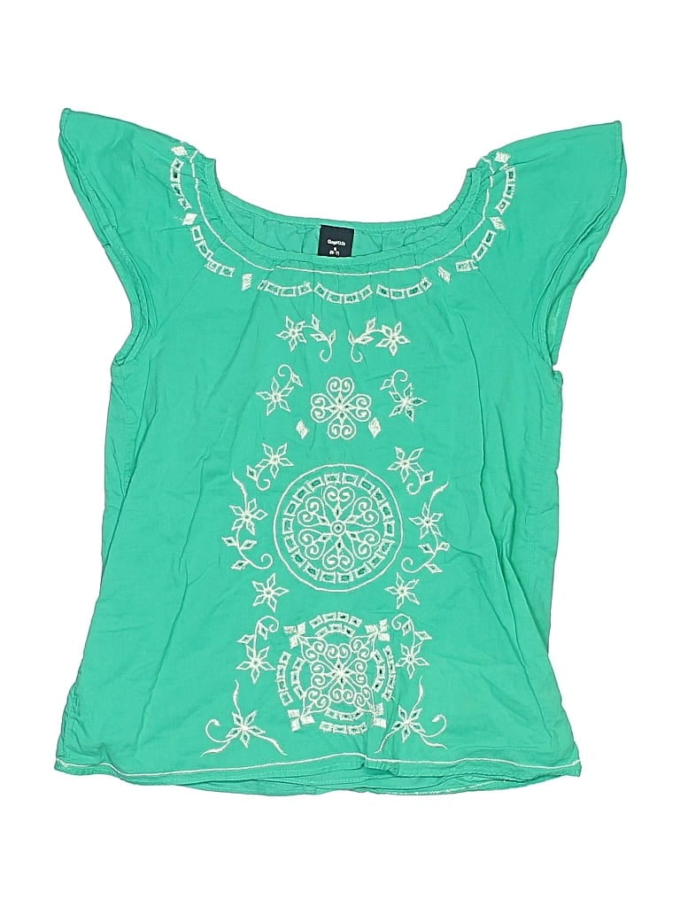 Click to view more detailed imagery on our partner's website Pre-owned Gap Kids' Sleeveless Blouse In Green