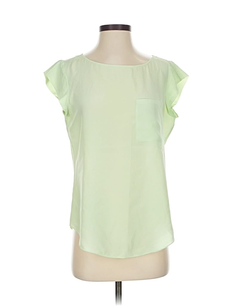 Click to view more detailed imagery on our partner's website Pre-owned C. Wonder Short Sleeve Top Green Scoop Neck Tops