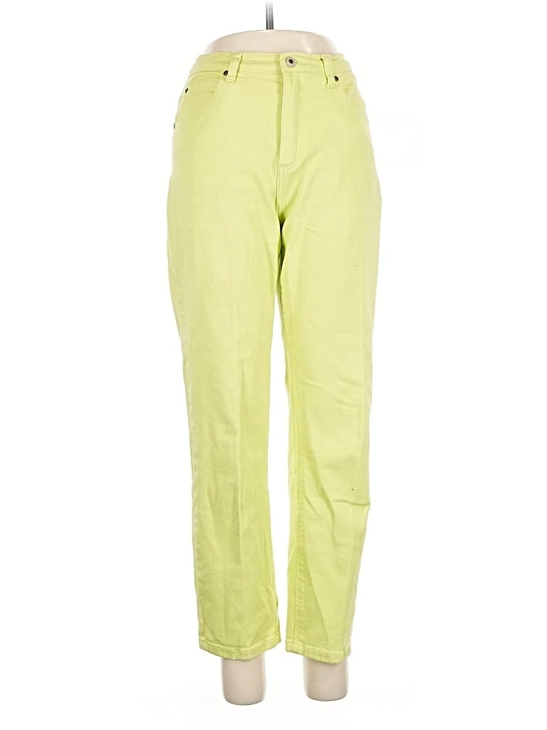 Pre-owned Coldwater Creek Jeggings In Green