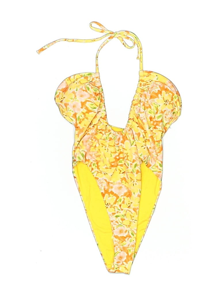 Princess Polly One Piece Swimsuit In Yellow