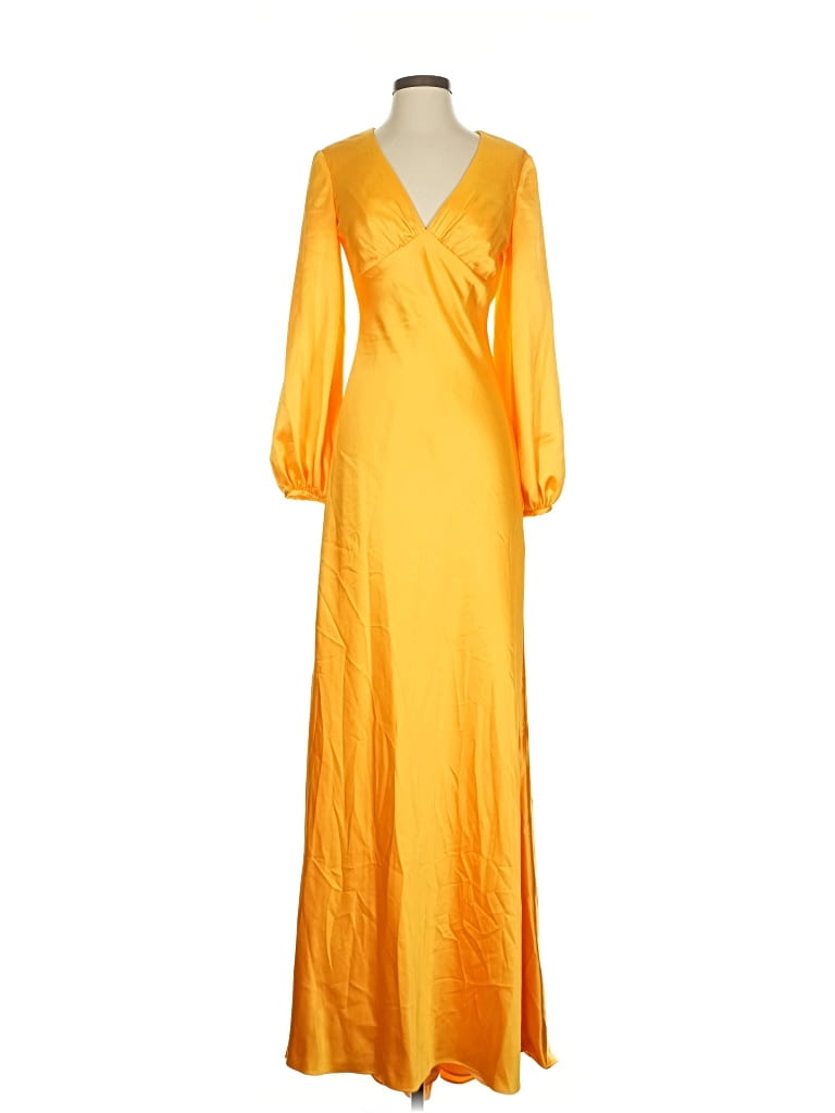 Mac Duggal Casual Dress In Yellow