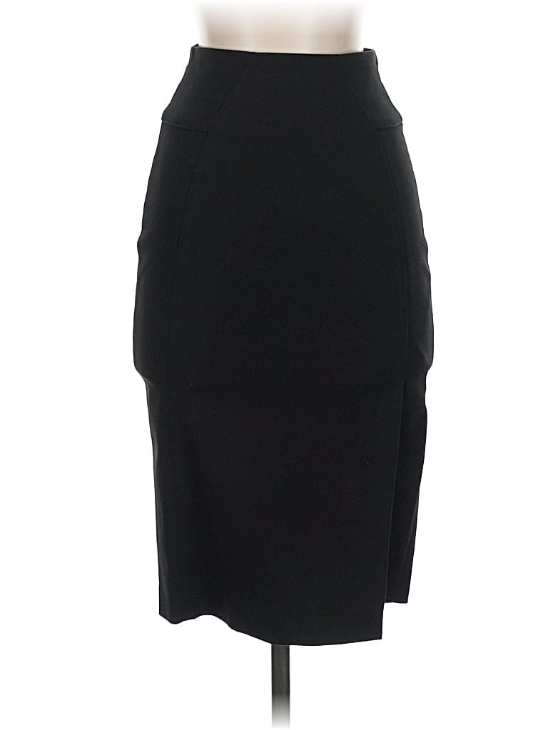 Pre-owned Bebe Formal Skirt In Black