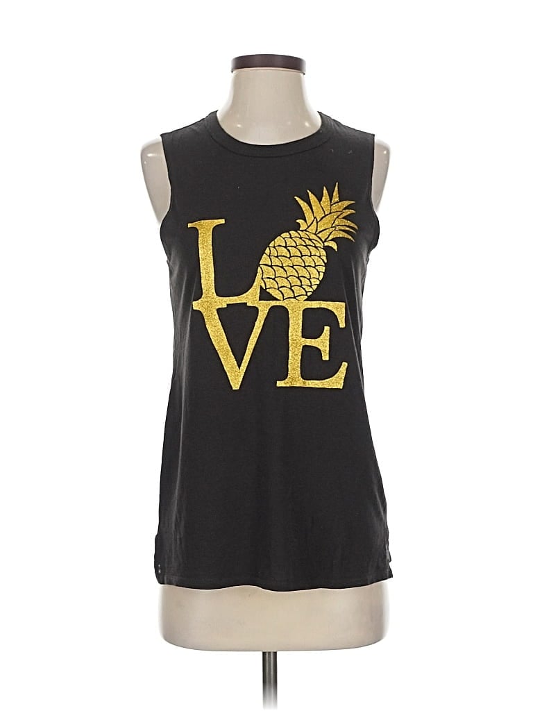 Click to view more detailed imagery on our partner's website Pre-owned Chaser Sleeveless T-shirt In Black