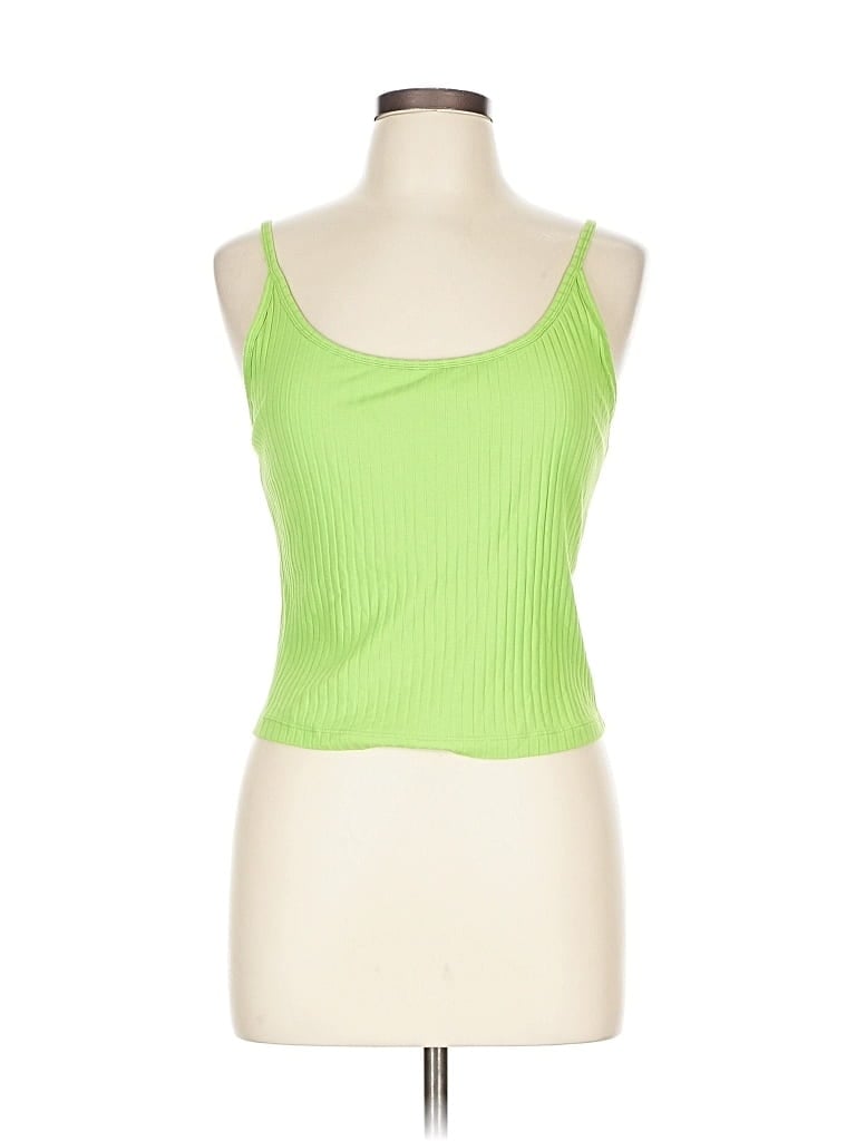 Pre-owned Old Navy Tank Top Green Strapless Neckline Tops