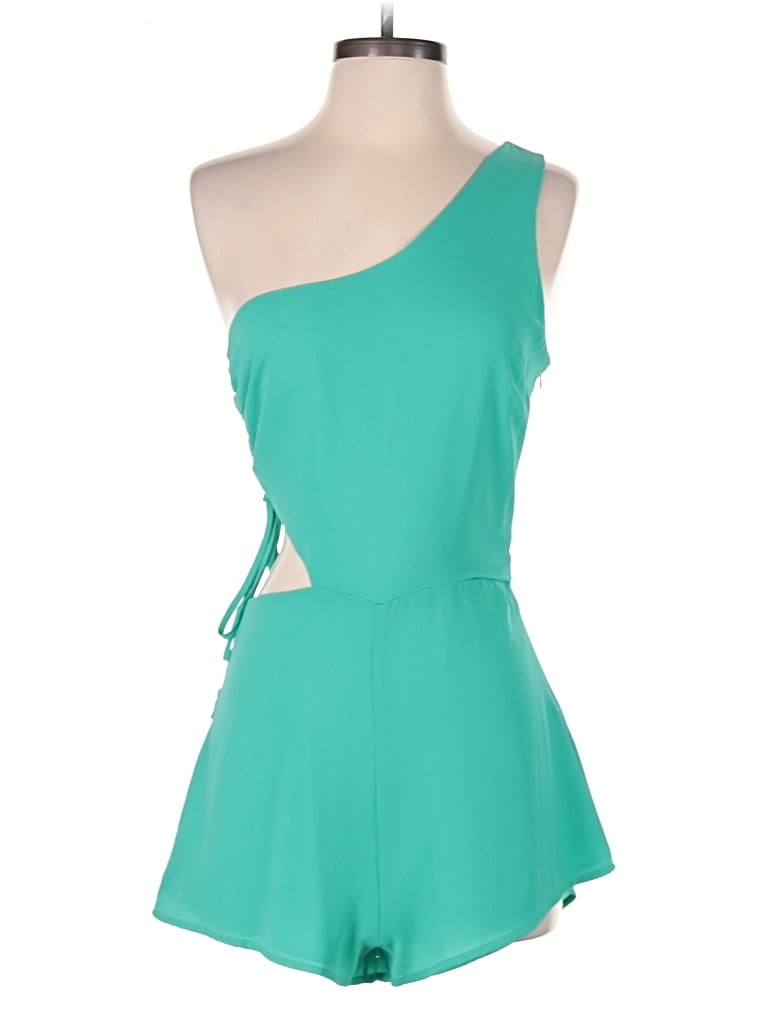 Pre-owned Superdown Romper In Blue