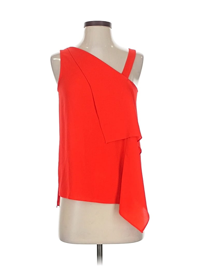 SUNDAY IN BROOKLYN Pre-owned Sleeveless Blouse In Orange
