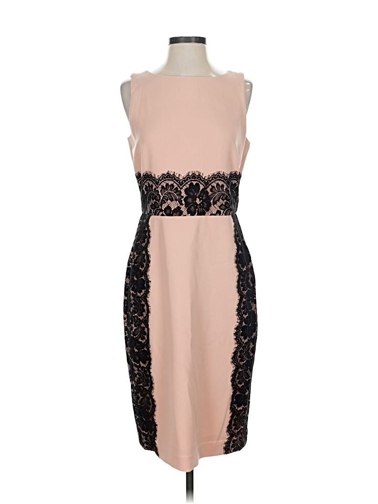 Pre-owned The Limited Sleeveless Top Tan Strapless Neckline Tops In Brown